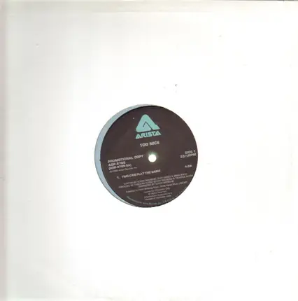 Too Nice - Two Can Play The Game