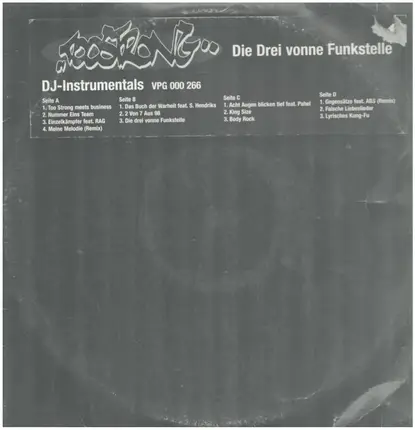 Too Strong - Die Drei Vonne Funkstelle (DJ-Instrumentals)
