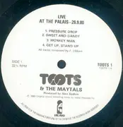 LP - Toots & The Maytals - Live At The Palais 29.9.1980 (Limited Edition Pre-Release Copy)