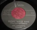 7inch Vinyl Single - Toots Camarata And His Orchestra - Ridin' West (Theme From Spin And Marty) / Trudie
