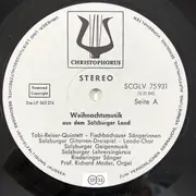 LP - Tobi Reiser Quintett , Richard Moder , Die Fischbachauer Sängerinnen , Salzburger Gitarren-Dreispie - Weihnachtsmusik aus dem Salzburger Land