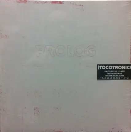 Tocotronic - Prolog