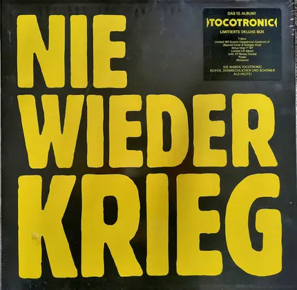 Tocotronic - Nie Wieder Krieg