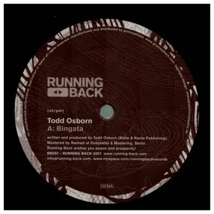 Todd Osborn - BINGATA