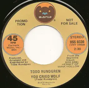 Todd Rundgren - You Cried Wolf