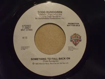 Todd Rundgren - Something To Fall Back On