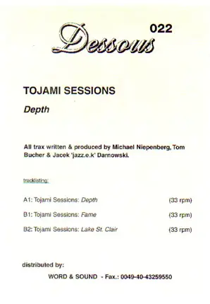 Tojami Sessions - Depth