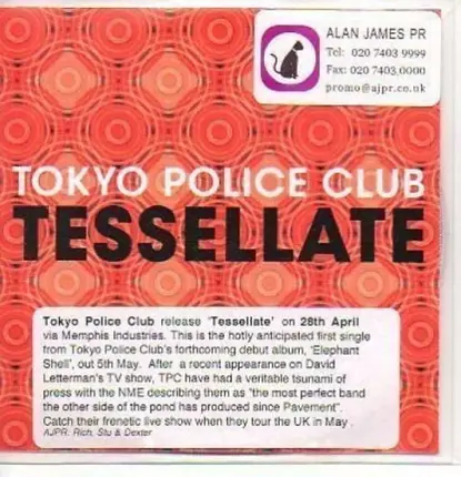Tokyo Police Club - tessellate
