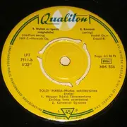 7inch Vinyl Single - Toldy Mária - Táncdalok - EP