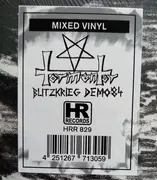 LP - Tormentor - Blitzkrieg Demo '84 - White/grey Mixed Vinyl, Ltd. Ed., incl. Insert