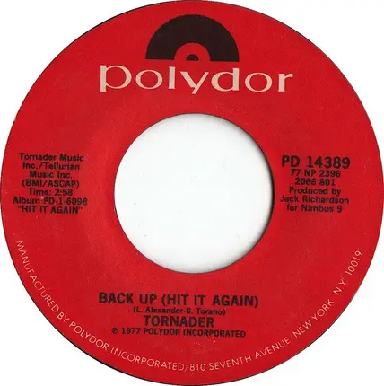 Tornader - Back Up (Hit It Again)