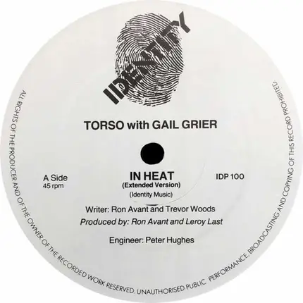 Torso With Gail Grier / Melisssa - In Heat / Teddy Bear