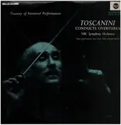 LP - Toscanini conducts Ouvertures - Treasury of immortal Performances - Gatefold