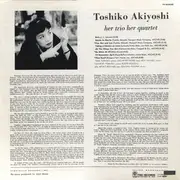 LP - Toshiko Akiyoshi - Her Trio, Her Quartet - OBI + INSERT