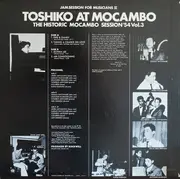 LP - Toshiko Akiyoshi - Toshiko At Mocambo - The Historic Mocambo Session'54 Vol.3 - MONO, Insert