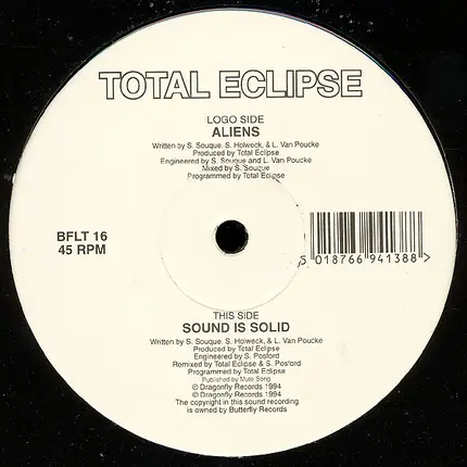 Total Eclipse - Aliens / Sound Is Solid