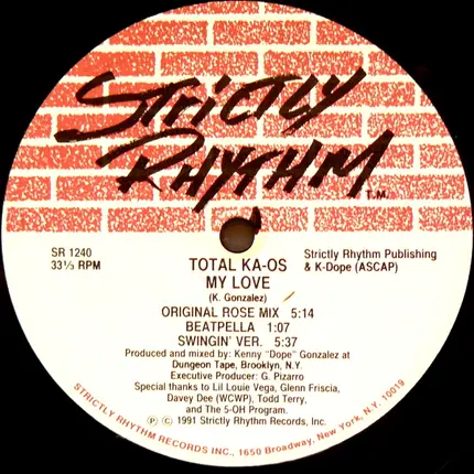 Total Ka-Os - My Love / Get On Up