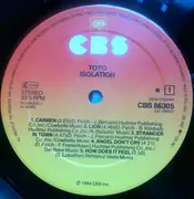LP - Toto - Isolation