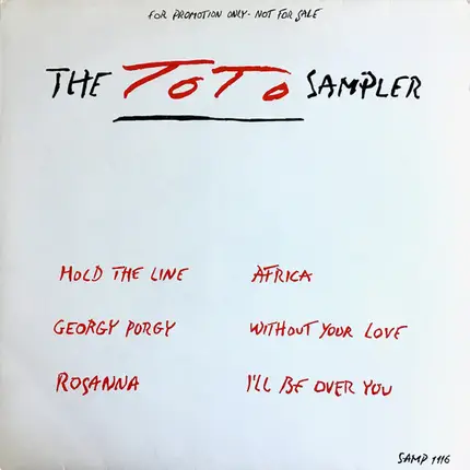 Toto - The Toto Sampler