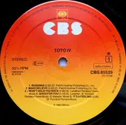 LP - Toto - Toto IV