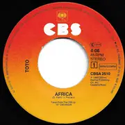 7inch Vinyl Single - Toto - Africa (Original Version)