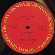 12inch Vinyl Single - Toto - Best 4 You