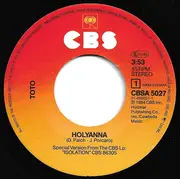 7inch Vinyl Single - Toto - Holyanna