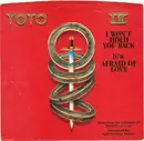 7inch Vinyl Single - Toto - I Won't Hold You Back