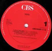 12inch Vinyl Single - Toto - The Toto Sampler