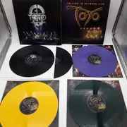 LP-Box - Toto - Treasures - A Vinyl Collection - Numbered, Ltd Ed, yellow, purple, green, red vinyl
