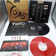LP-Box - Toto - Treasures - A Vinyl Collection - Numbered, Ltd Ed, yellow, purple, green, red vinyl