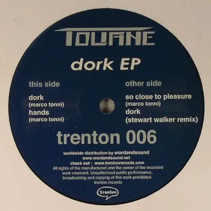 Touane - Dork EP