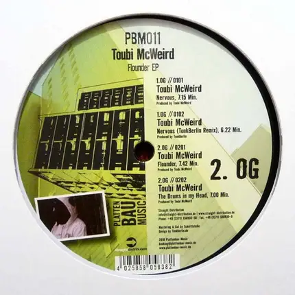 Toubi McWeird - Flounder EP