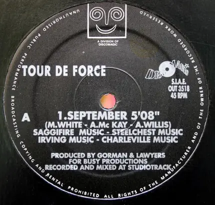 Tour De Force - September / Dancing In September