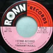 Toussaint McCall - I Stand Accused