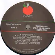 Double LP - Townes Van Zandt - Live At The Old Quarter, Houston, Texas