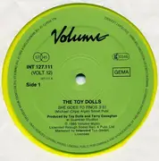 12'' - Toy Dolls - She Goes To Finos - Yellow