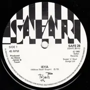 7inch Vinyl Single - Toyah - Ieya - black/white labels