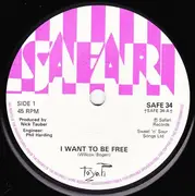 7'' - Toyah - I Want To Be Free