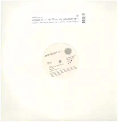 To Rococo Rot - Lips