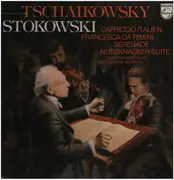 LP - Tschaikowski / Stokowski - Capriccio Italien, Serenade, Nussknacker - Hardcover Box