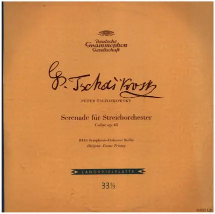 Tschaikowsky - Serenade für Streichorchester C-dur op.48