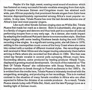 CD - Tshala Muana - Soukous Siren