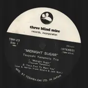 LP - Tsuyoshi Yamamoto Trio - Midnight Sugar - 1st Pressing / OBI and 3 Inserts included.