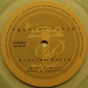 7inch Vinyl Single - Tsunami Poets - Echoing Green - clear