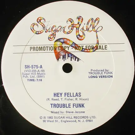 Trouble Funk - Hey Fellas