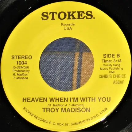 Troy Madison - Part Time Angel