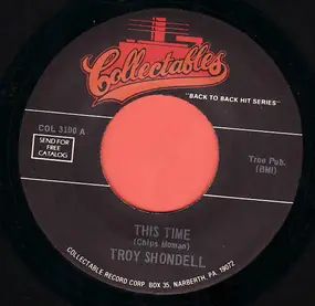 Troy Shondell - This Time / Let The Good Times Roll