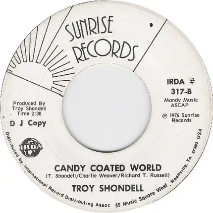 Troy Shondell - That Same Mistake Again / Candy Coated World