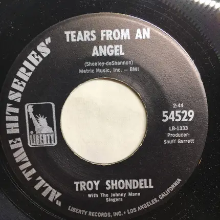 Troy Shondell - This Time / Tears From An Angel